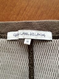 GREEN LABEL RELAXING メンズM長袖丸首
