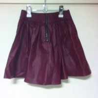 LOWRYS FARM レザースカート