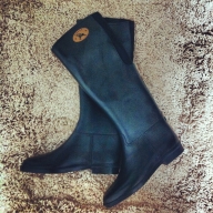 ★DAFNA・黒レインブーツ★