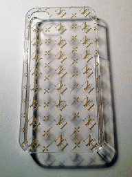 NOHEROES iPhoneケース4/4S用　モノグラム　クリアー