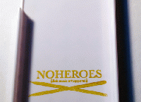 NOHEROES iPhoneケース5用　モノグラム　ホワイト