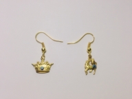 ユニコーン クラウン ピアス