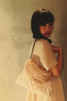 リメイクニット×ファーbag